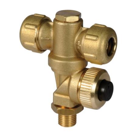 2-WAY BRASS NOZZLE HOLDER 1/4M-0