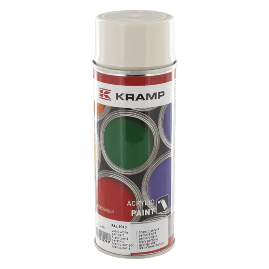 Spray vopsea albă perlă RAL 1013 400ml