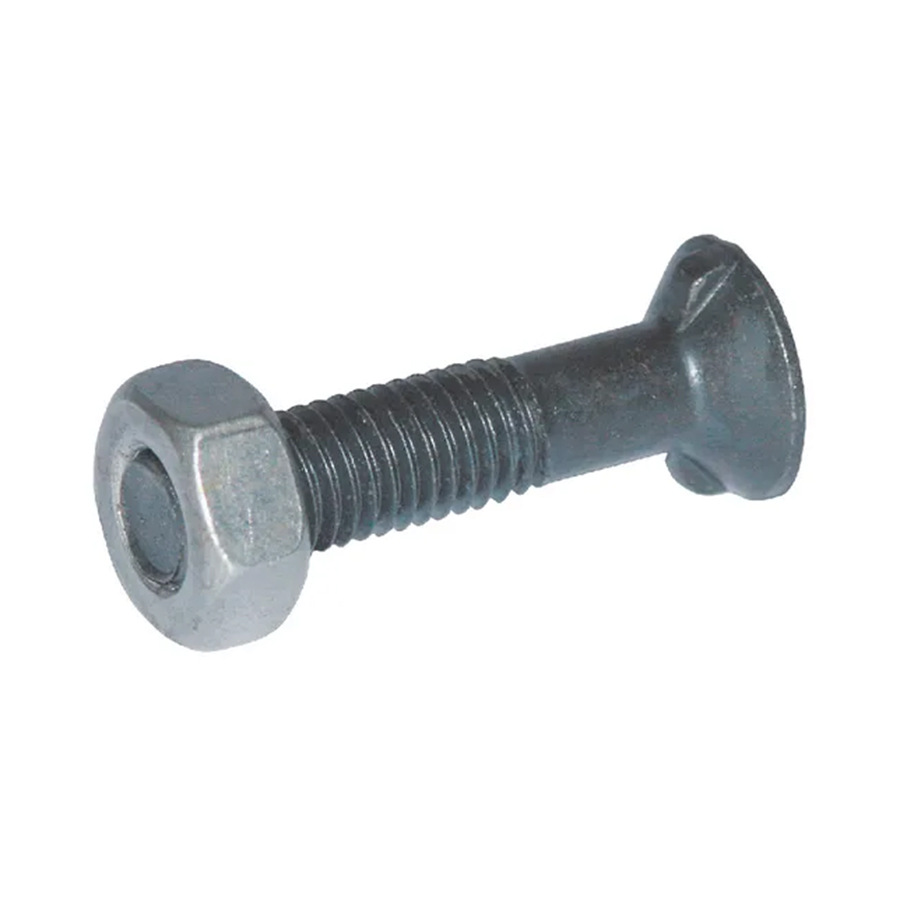 Șurub plug cu piuliță M12x35, 2