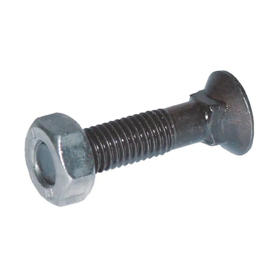 Șurub plug cap plat înecat gât pătrat M12x40mm