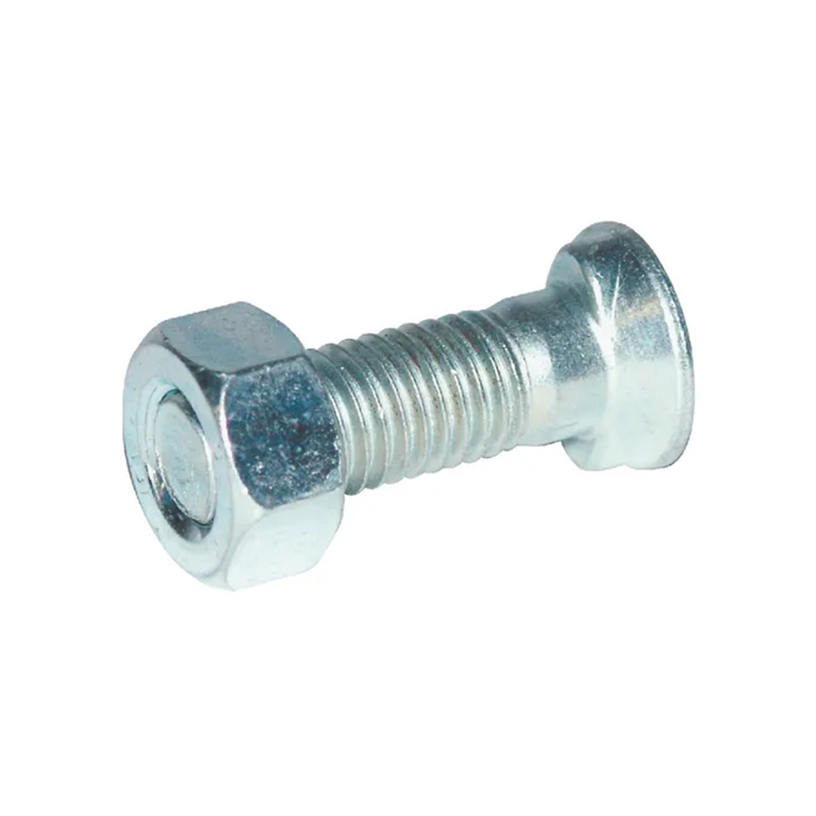 Șurub plug cap oval cu nas dublu și piuliță M14x40mm
