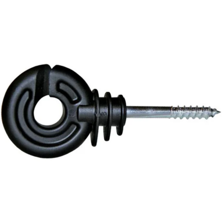 Izolator inelar negru surub diametru 5,0mm 50 buc. Farma